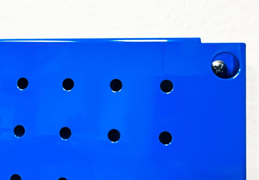 Foxngear HantekSteel Metal Pegboard 12x16Inch Heavy-Duty Wall Organizer for Home Garage Tool Storage-4pcs