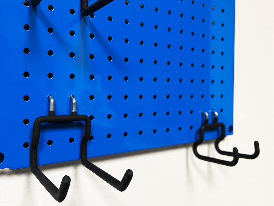 Foxngear HantekSteel Metal Pegboard 12x16Inch Heavy-Duty Wall Organizer for Home Garage Tool Storage-4pcs