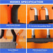 FOXNGEAR 1/4inch Heavy Duty Pegboard Hooks Accessories Organizer for Garage Kitchen Workbench 10 pcs